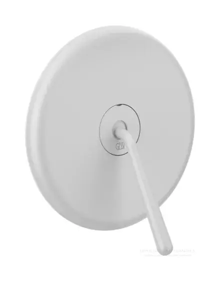 Смеситель Gessi Goccia, настенный, на 1 выход, встраиваемый, цвет Matte White