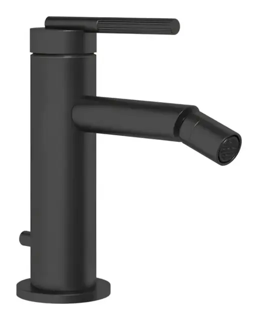 Смеситель для биде Gessi Ingranaggio, с донным клапаном, цвет Matte Black