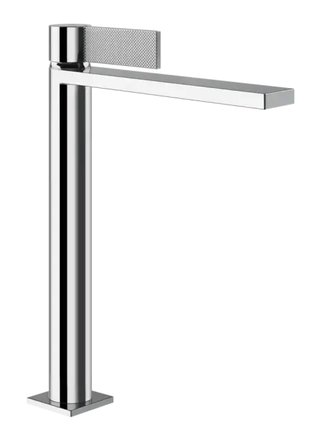 Смеситель для раковины Gessi Inverso, высокий, с донным клапаном "Stop&Go", цвет Chrome