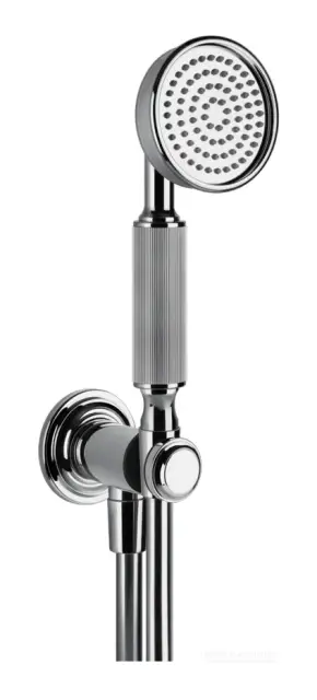 Ручной душ Gessi Venti20, с шланговым подсоединением, держателем, шлангом, цвет Chrome