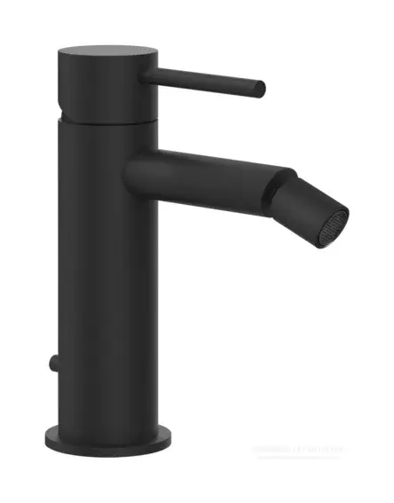 Смеситель для биде Gessi316 Flessa на 1 отверстие, с донным клапаном, Black XL