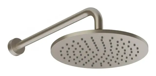 Верхний душ Gessi Origini, настенный, поворотный, Ø250 мм, цвет Finox Brushed Nickel