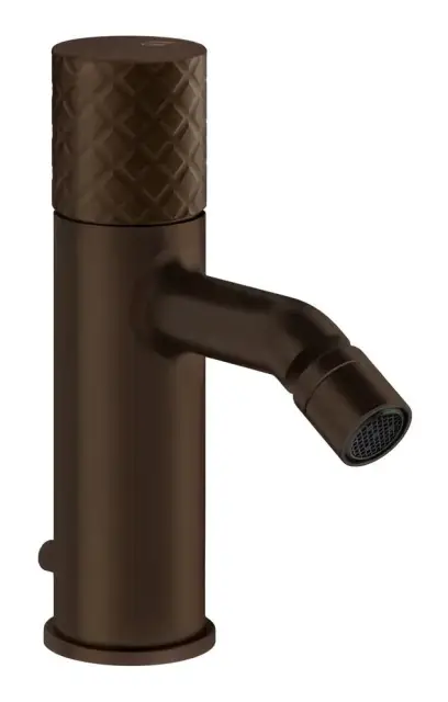 Смеситель для биде Gessi Habito, с донным клапаном, цвет Dark Bronze