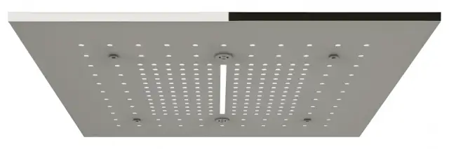 Накладная панель Gessi Afilo, для многофункциональной душевой системы, 500х500 мм, цвет mirror steel
