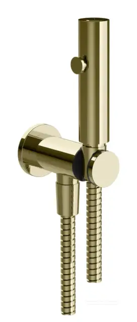 Душ гигиенический Gessi Tondo, настенный, цвет Brass PVD