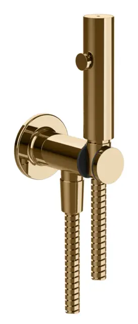 Душ гигиенический Gessi Inciso, цвет Warm Bronze PVD