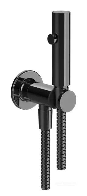Душ гигиенический Gessi Inciso, цвет Black Metal PVD
