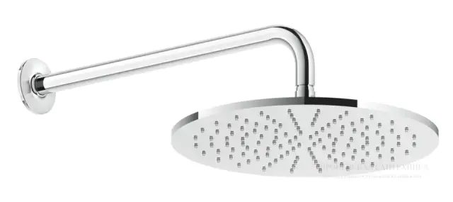 Верхний душ Gessi Inciso Ø300 мм, настенный, цвет Chrome