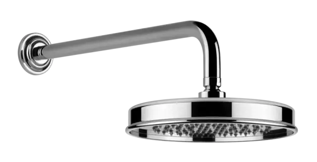 Верхний душ Gessi Venti20, Ø200 мм для настенного крепления, поворотный с шарниром, цвет Chrome