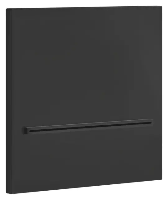 Излив Gessi Cascata, 200х200 мм, каскадный, для смесителя удаленного управления, цвет Matte Black