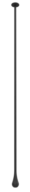 Излив для раковины Gessi Goccia, потолочный, 1600 мм, с удалённым управлением арт. 33700 (не входит в комплект), цвет Matte Black
