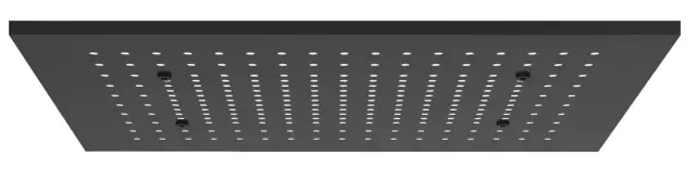 Накладная панель верхнего душа Gessi Afilo, 300x500 мм, внешняя часть, цвет Matte Black