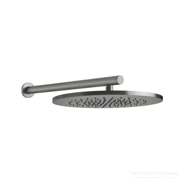 Верхний душ Gessi Minimalistic Shower, цвет Steel Brushed