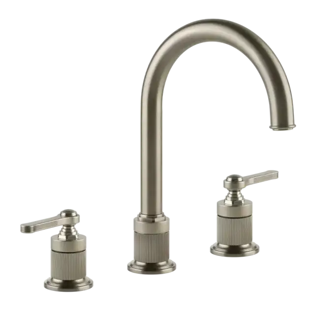 Cмеситель для раковины Gessi Venti20, с зонтичным изливом, донный клапан, цвет Finox Brushed Nickel
