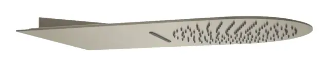 Многофункциональный душ Gessi Tremillimetri Tondo 300, для 2-х позиционного переключателя (не входит в комплект), настенный, с функциями дождь/водопад, цвет Mirror Steel