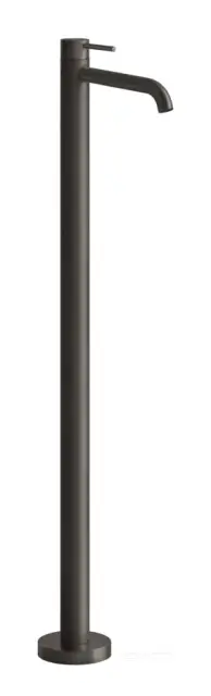 Смеситель для раковины Gessi 316, встраиваемый, напольный, h1163 мм, цвет Black Metal Brushed PVD