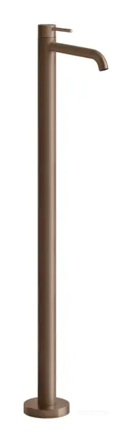 Смеситель для раковины Gessi 316, встраиваемый, напольный, h1163 мм, цвет Copper Brushed PVD