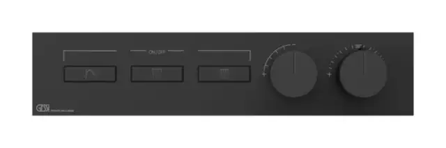 Термостат Gessi HI-FI, до 3-х функций одновременно, встраиваемый, цвет Matte Black