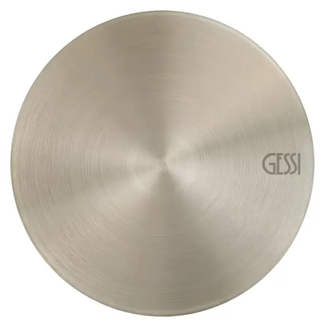 Декоративная вставка Gessi Origini, для ручек смесителя, цвет Finox Brushed Nickel