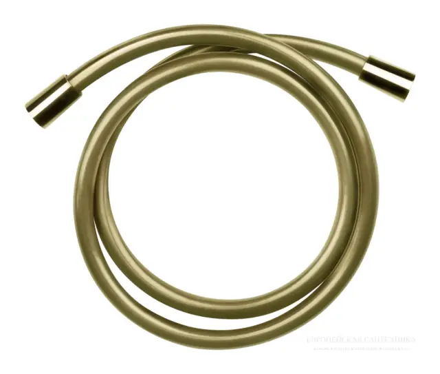Шланг для душа Gessi Сromalux, с коническим соединением, цвет Brass PVD