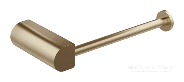 Бумагодержатель Gessi Rilievo, настенный, для туалетной бумаги, цвет Warm Bronze Brushed PVD