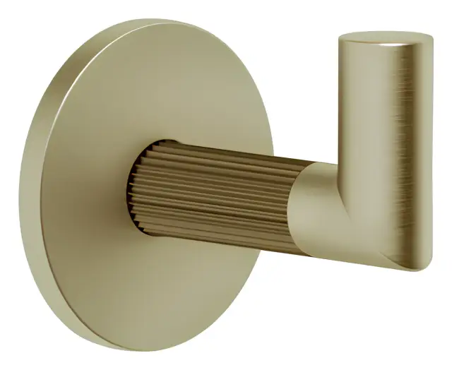 Крючок Gessi Ingranaggio, настенный, цвет Brass Brushed PVD