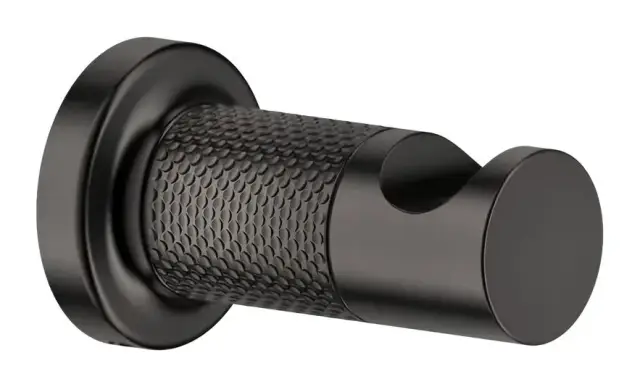 Крючок Gessi Inciso, ⌀26х69 мм, настенный, цвет Black Metal Brushed PVD