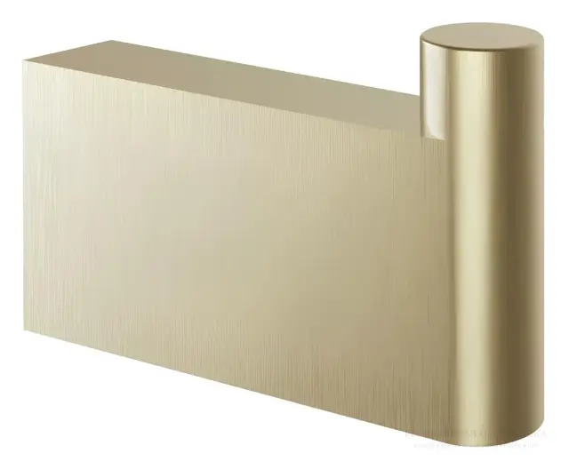Крючок Gessi Origini, настенный, h46х75 мм, цвет Brass Br. PVD
