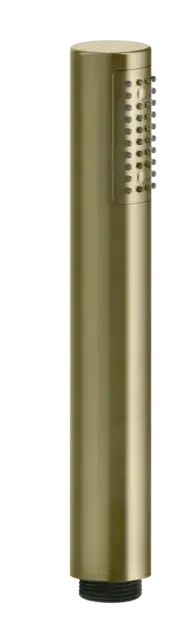 Ручная лейка Gessi Technical Accessories Ø32 мм, с защитой от известкового налёта, цвет Brushed Brass PVD