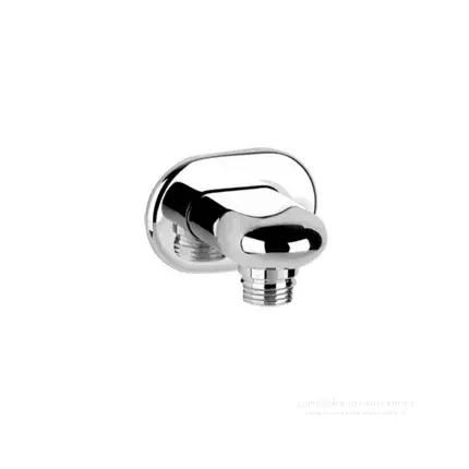 Шланговое подсоединение для вывода воды Goccia Gessi 68х45 мм, цвет White CN