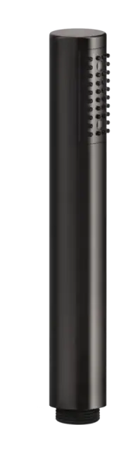 Ручная лейка Gessi Technical Accessories Ø32 мм, с защитой от известкового налёта, цвет Black Metal Brushed PVD