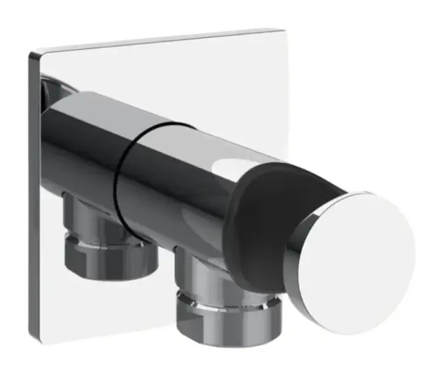 Шланговое подсоединение Gessi Inverso Bath&Shower, со встроенным держателем лейки, Н-60 мм, цвет хром