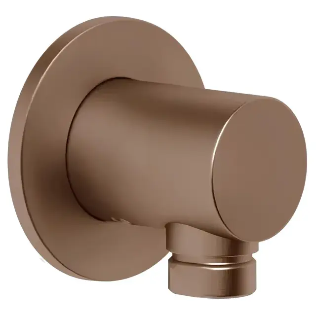 Шланговое подсоединение для душа Gessi Anello, настенное, цвет Copper Brushed PVD