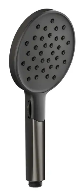 Ручной душ Gessi Technical Accessories, Ø120 мм, 3-х позиционный, цвет Black Metal Brushed PVD