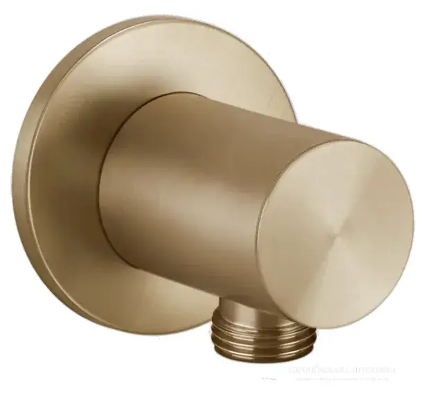 Шланговое подсоединение Gessi Bath-Shower 316, цвет Warm Bronze Brushed PVD