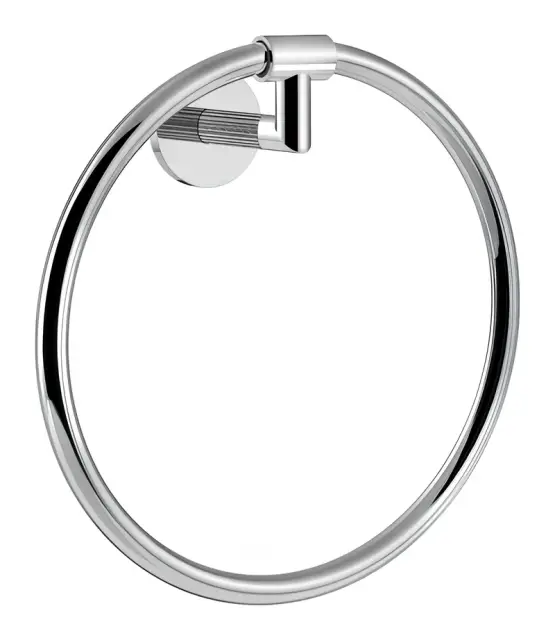 Полотенцедержатель Gessi Ingranaggio, настенный, кольцевой, ⌀222 мм, цвет Chrome
