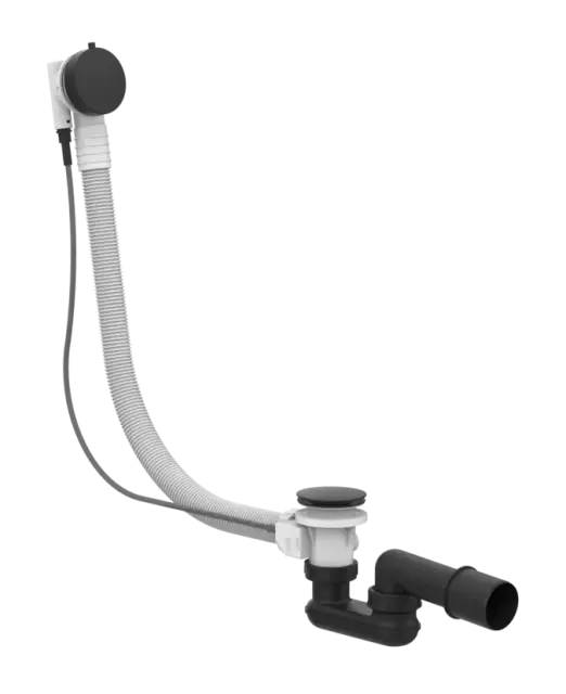 Слив-перелив для ванны Gessi Technical accessories, L700 мм, цвет Matte Black