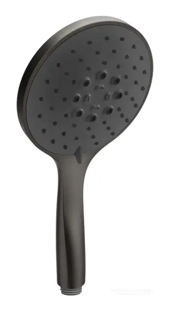 Ручная лейка Gessi Тechnical Accessories Ø130 мм, с функцией массажа, цвет Black Metal Brushed PVD