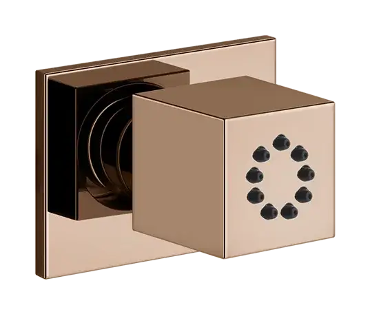 Форсунка Gessi Body Jets, поворотная, боковая, цвет Copper PVD