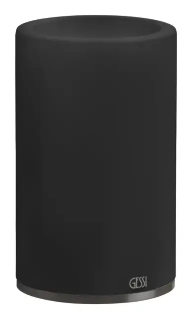 Стакан Gessi316, настольный, цвет Black/Black Metal Brushed PVD