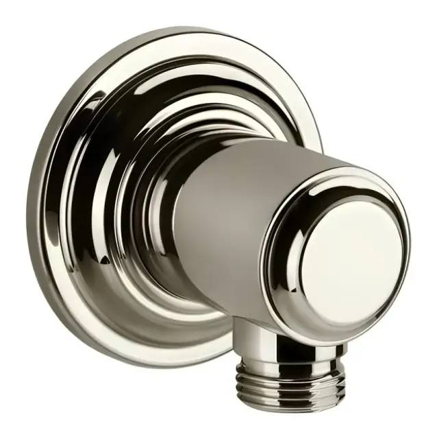 Шланговое подсоединение Gessi Venti20, L-59 мм, цвет Nickel PVD