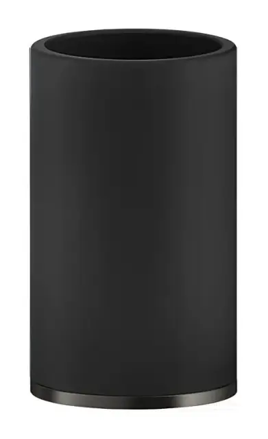 Cтакан Gessi Origini Accessories, настольный, Ø75х127 мм, цвет Black Metal PVD