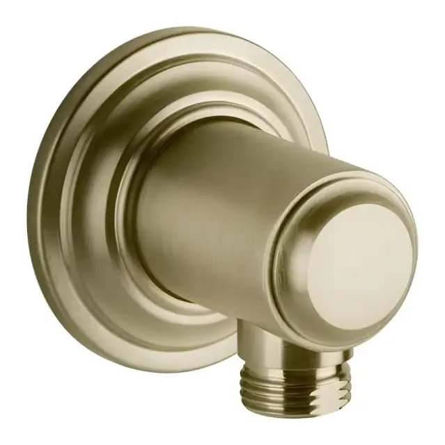 Шланговое подсоединение Gessi Venti20, L-59 мм, цвет Brushed Brass PVD