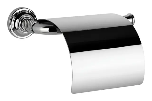 Бумагодержатель Gessi Venti20, с крышкой, цвет Chrome