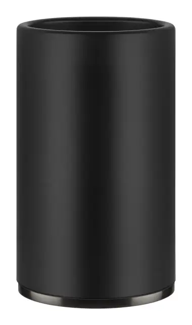 Стакан Gessi Inciso ⌀75хh127 мм, настольный, цвет Black Metal Brushed