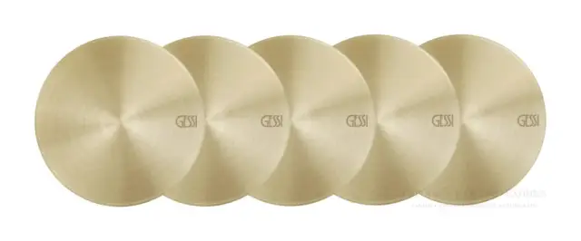 Набор вставок Gessi Origini, из 5 штук, цвет Brushed Brass PVD