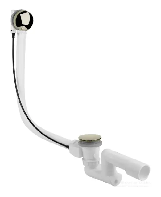 Слив-перелив для ванны Gessi Technical accessories, h589 мм, цвет Copper Brushed PVD