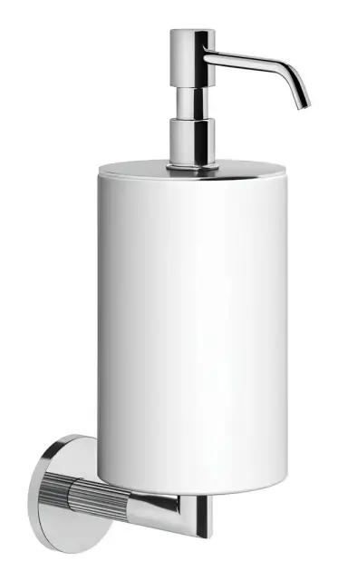 Дозатор Gessi Ingranaggio, настенный, цвет White/Chrome