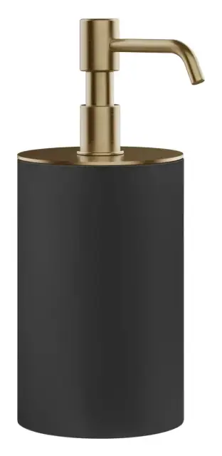 Дозатор Gessi Rilievo, настольный, цвет Black/Warm Bronze Brushed PVD