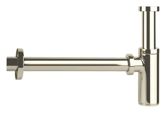 Сифон для биде Gessi Technical Accessories, округлый, цвет Brushed Brass PVD